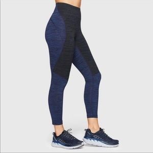 - Outdoor Voices Tech Sweat Two-Tone Leggings Baltic/Night size XS
